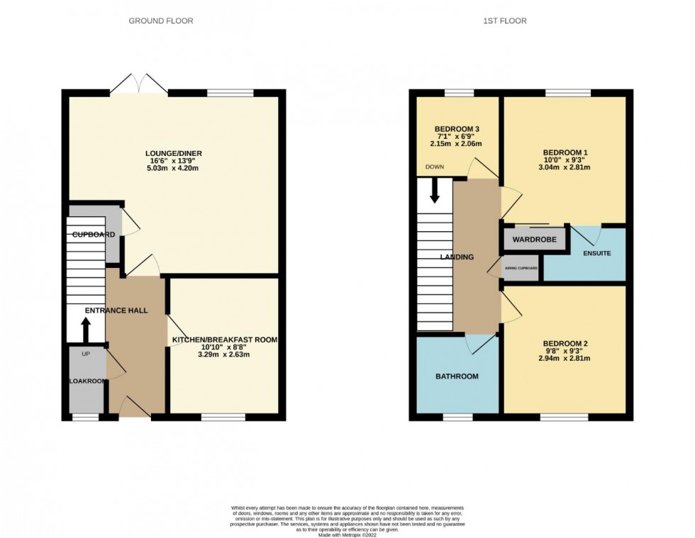 Floorplan for Rose Hill Way, Mawsley Village