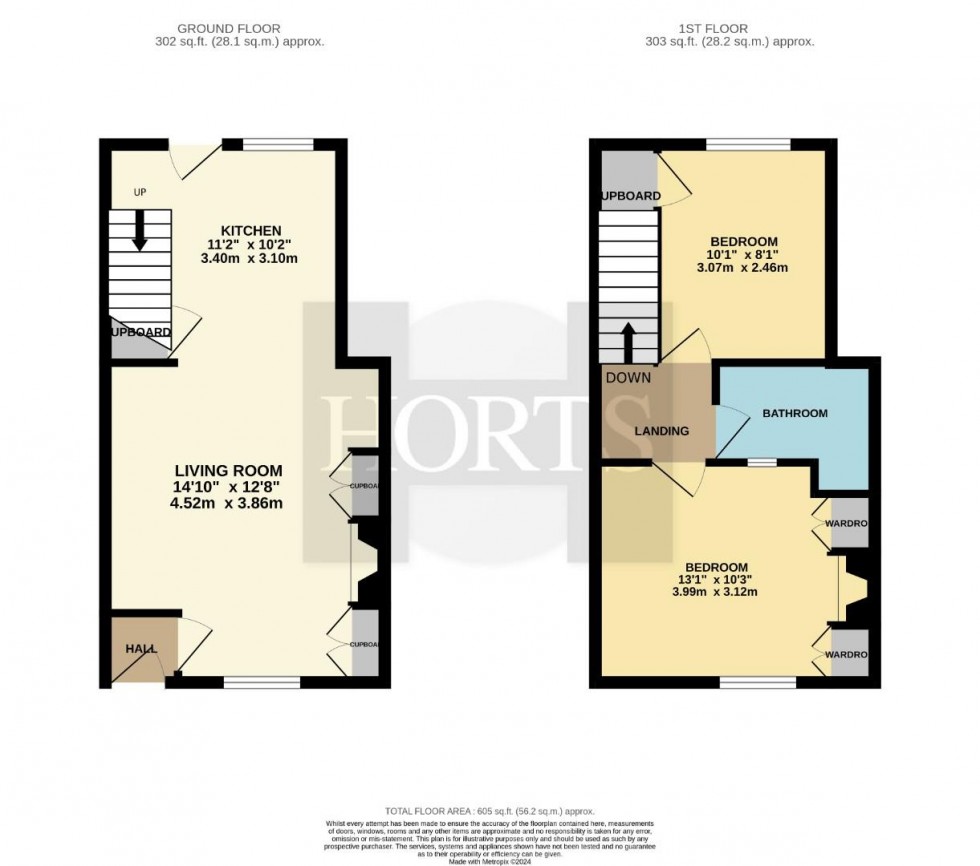 Floorplan for Northampton Road, Brixworth, Northampton