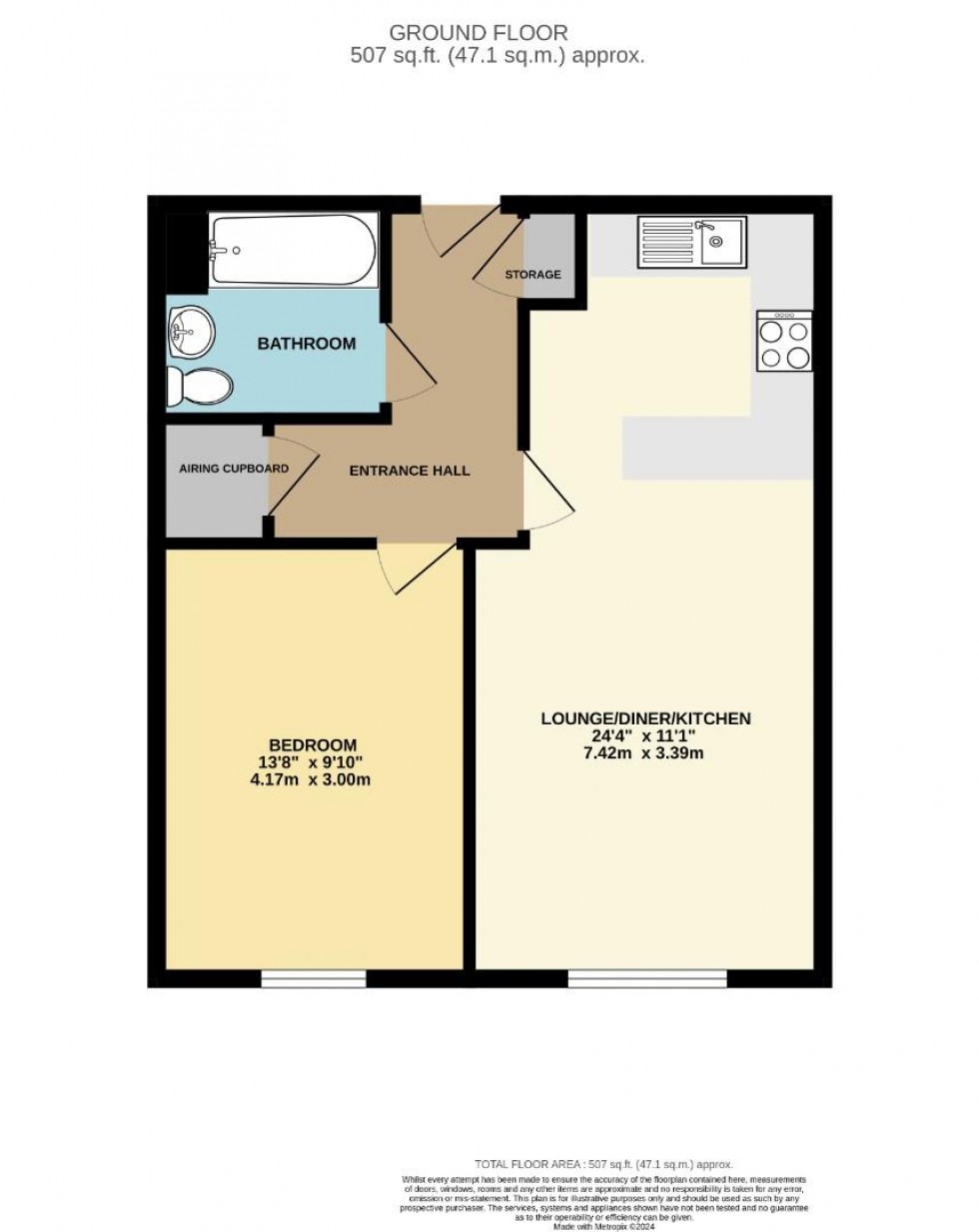 Floorplan for St. Andrews Street, Northampton