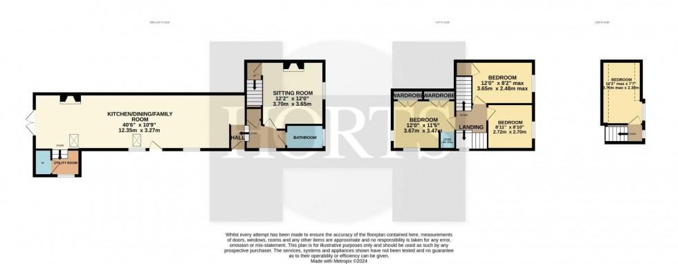 Floorplan for Sywell Road, Overstone, Northampton