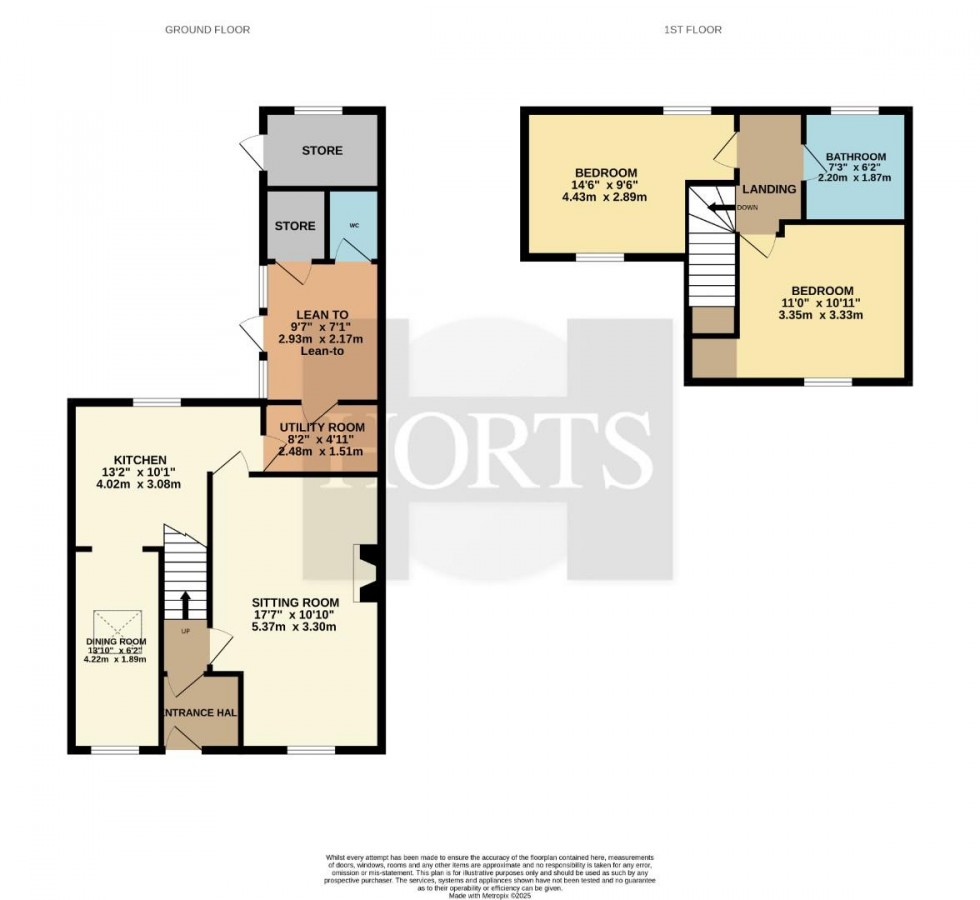 Floorplan for Eastcote Road, Gayton, Northampton