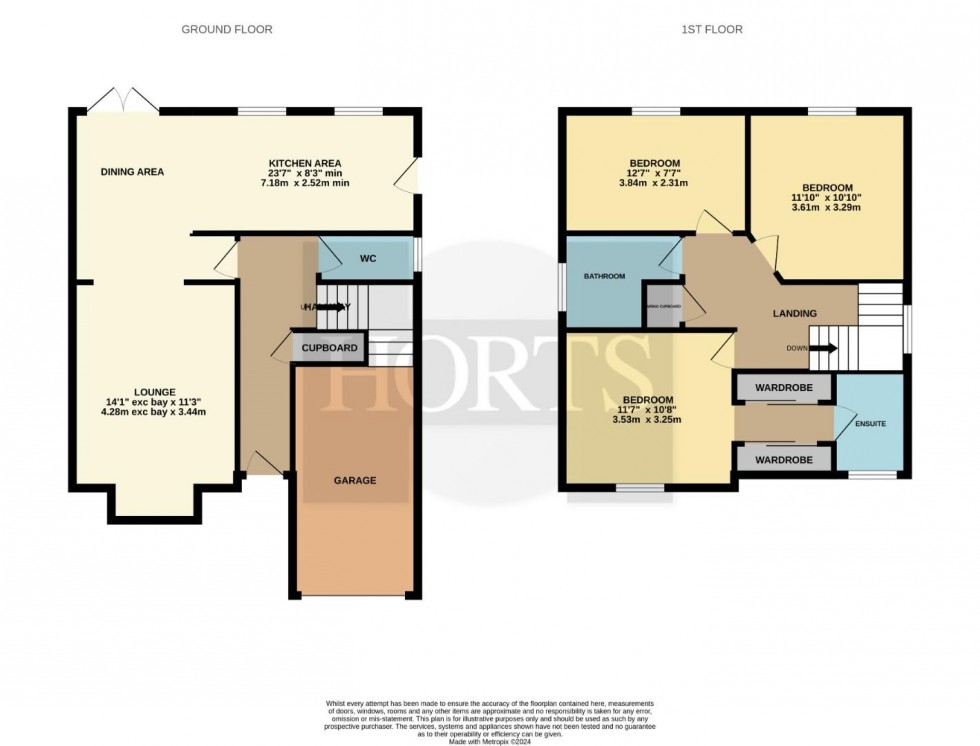 Floorplan for Dixon Road, Kingsthorpe, Northampton