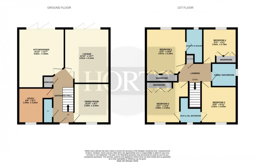 Floorplan for Long Breech, Mawsley Village