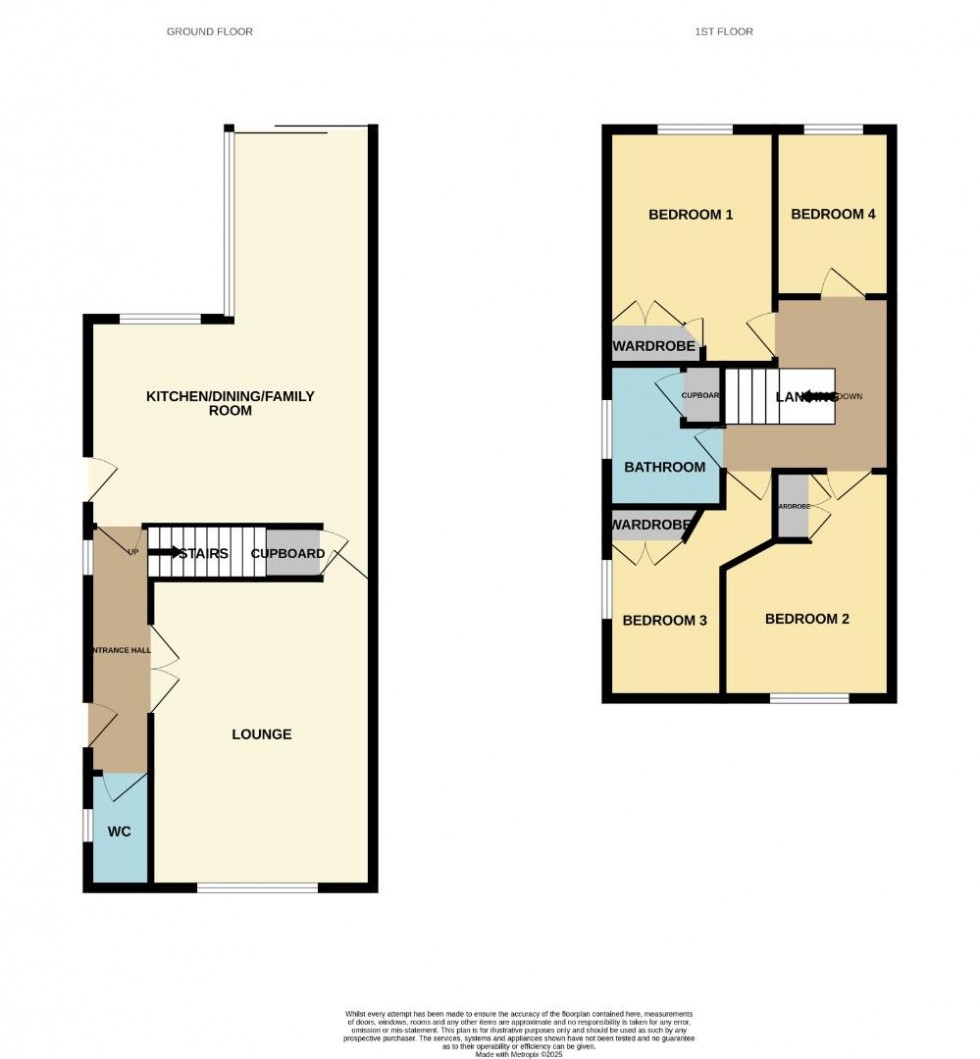 Floorplan for Kennedy Drive, Rugby