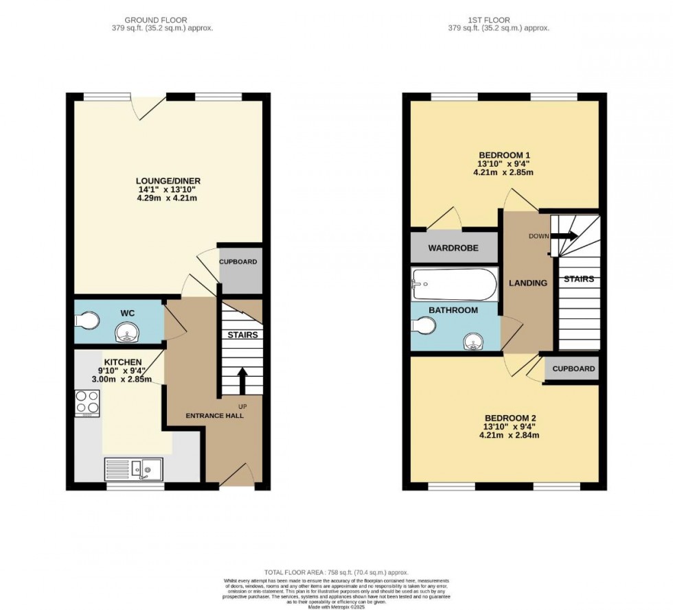 Floorplan for Bembridge Drive, Kingsthorpe Hollow, Northampton