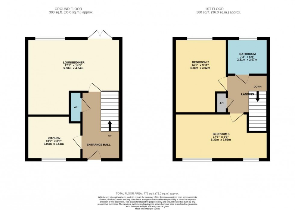 Floorplan for South Meadow Close, St Crispins