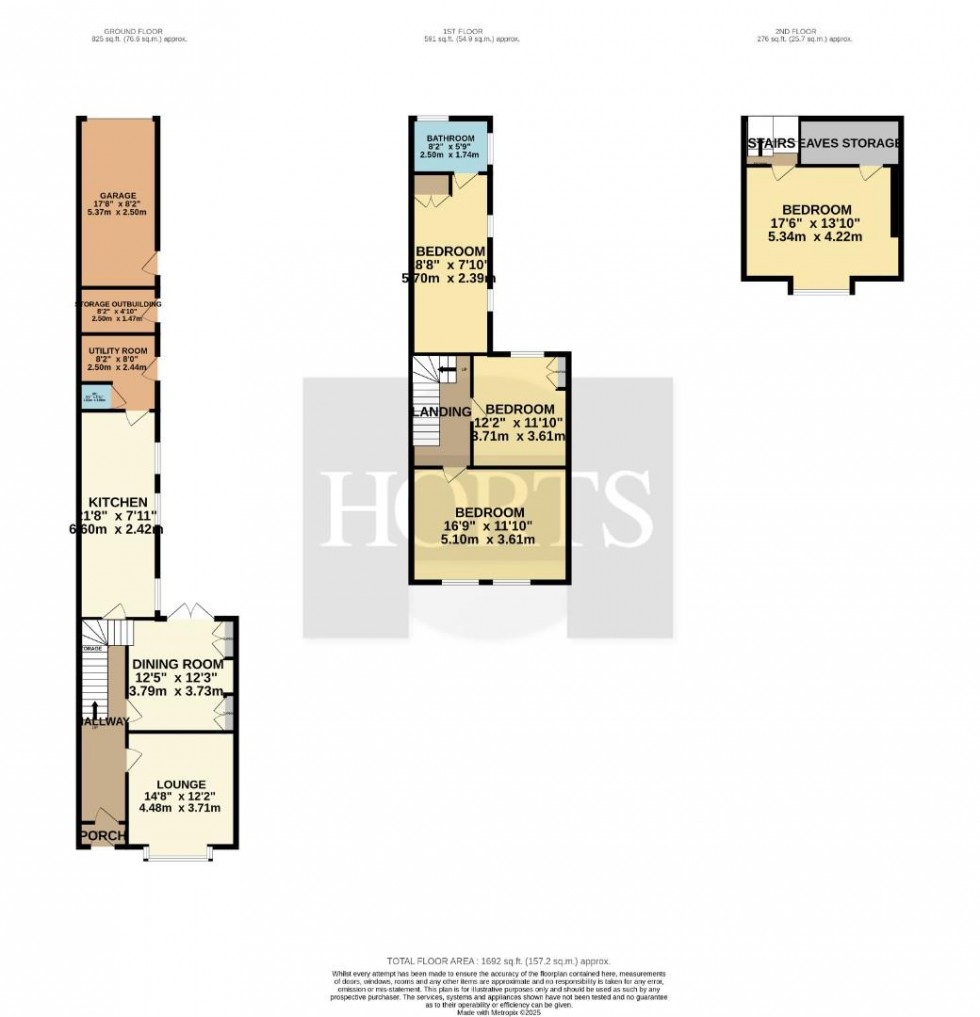 Floorplan for Northampton Road, Earls Barton, Northampton