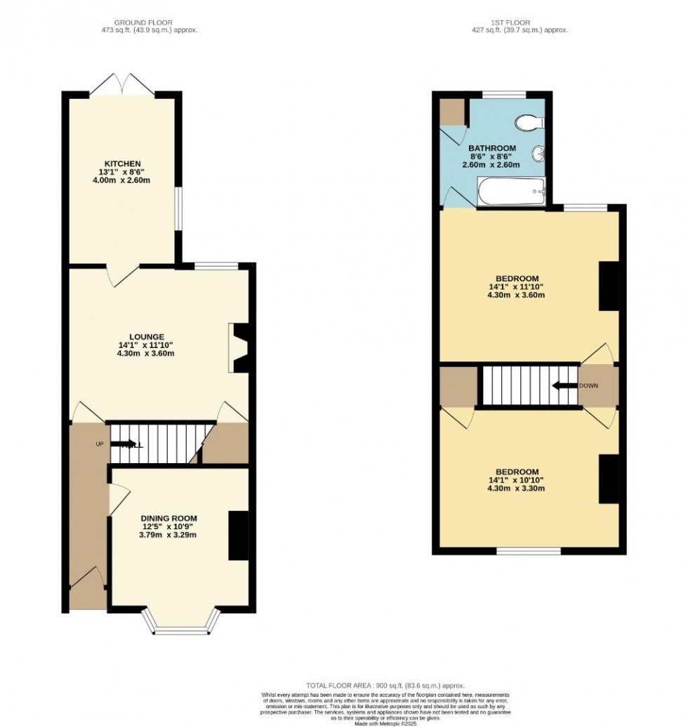 Floorplan for Addison Road, Rugby