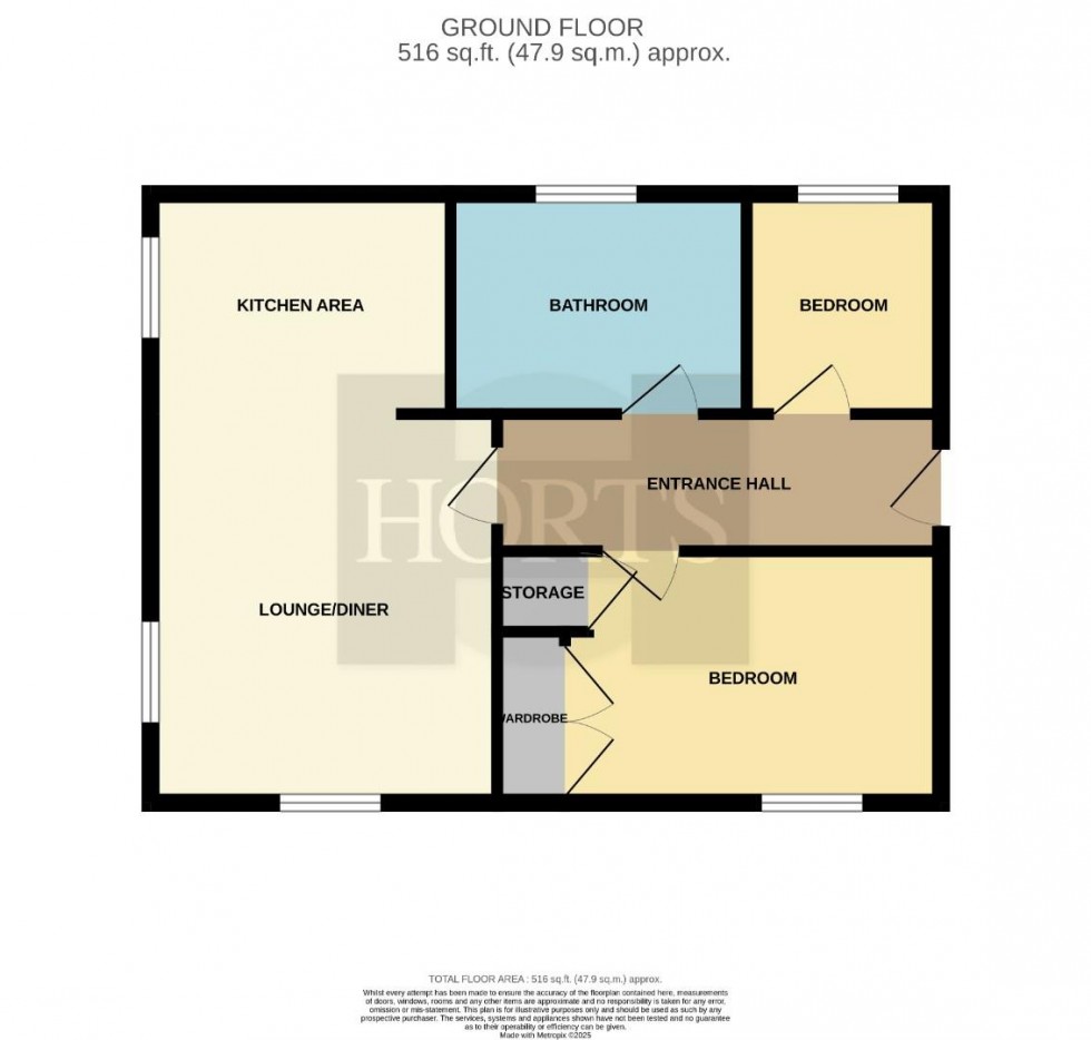 Floorplan for St. Andrews Street, Northampton