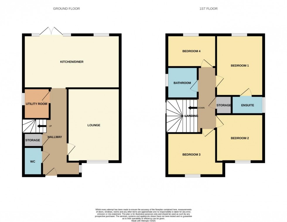 Floorplan for Mindaro Way, Ashlawn Gardens, Rugby