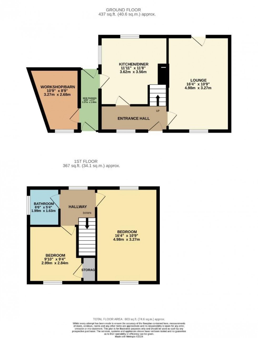 Floorplan for Helmdon Crescent, Northampton