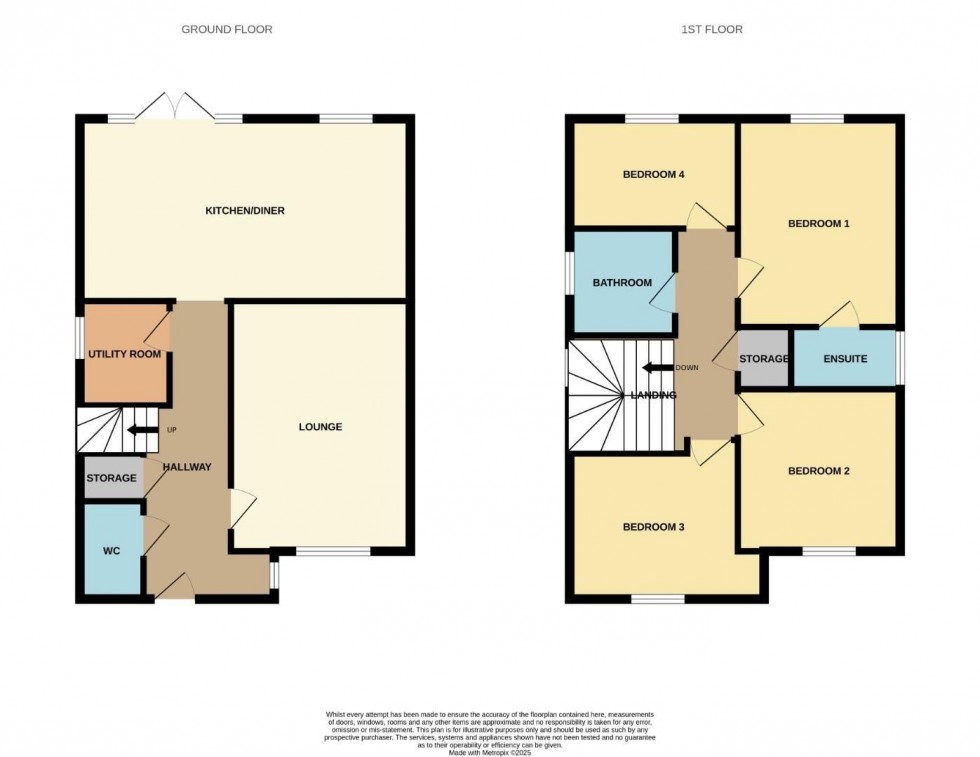 Floorplan for Mindaro Way, Ashlawn Gardens, Rugby