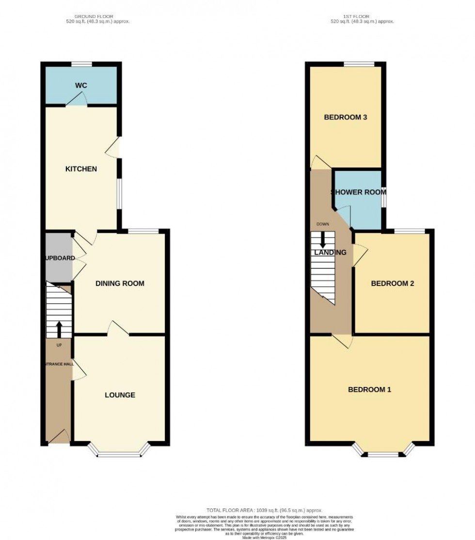 Floorplan for Lawford Road, Rugby