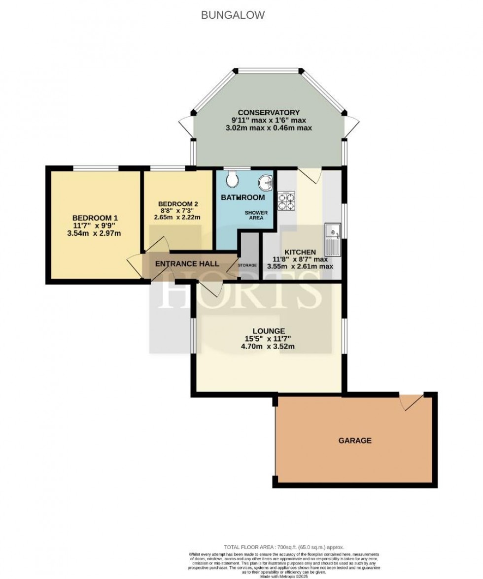 Floorplan for Hall Piece Close, Ecton Brook,  Northampton