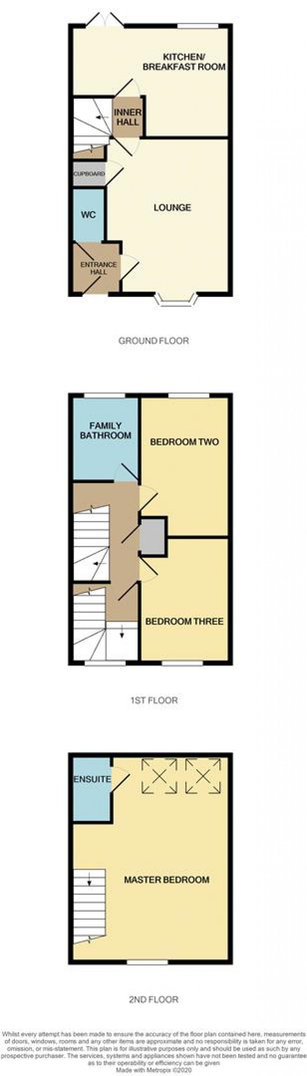 Floorplan for Sedge Road, Coton Meadows, Rugby