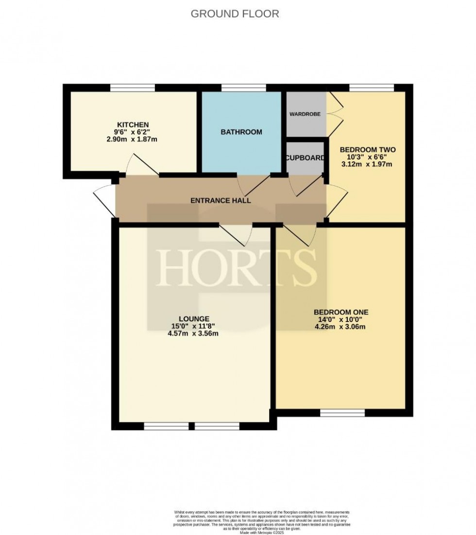 Floorplan for Finney Drive, Grange Park, Northampton