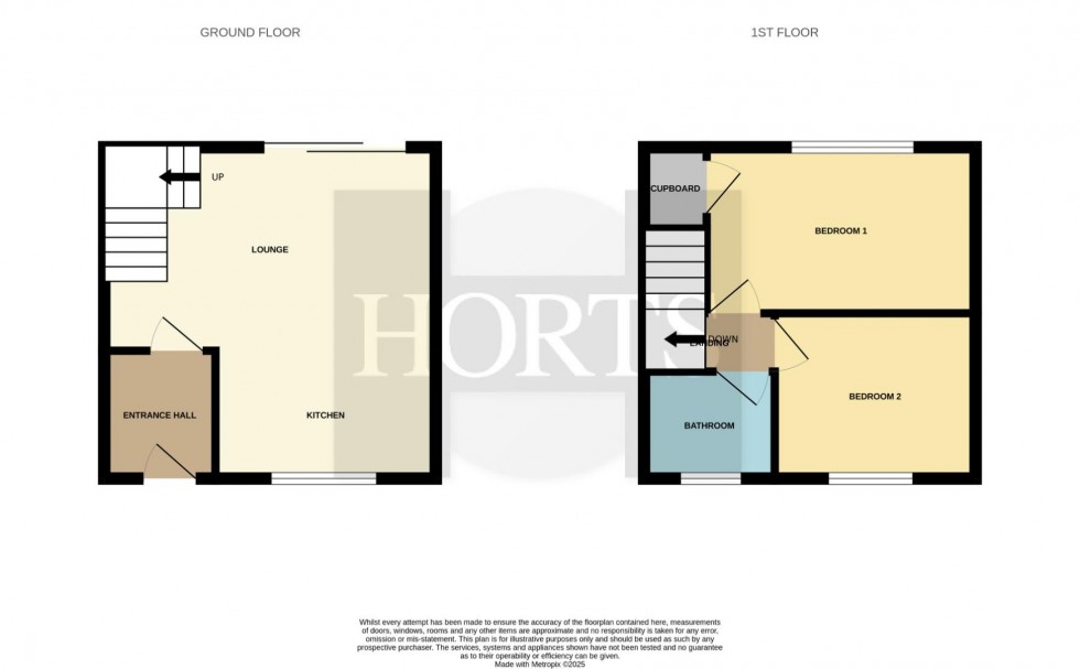 Floorplan for Mallard Close, West Hunsbury, Northampton