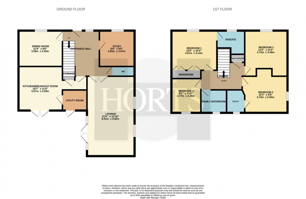 Floorplan for Loddington Way, Mawsley, Kettering