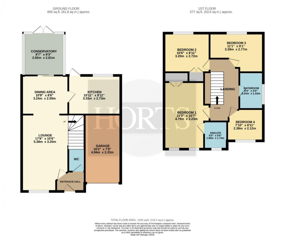 Floorplan for Kingmaker Way, Buckingham Fields, Northampton